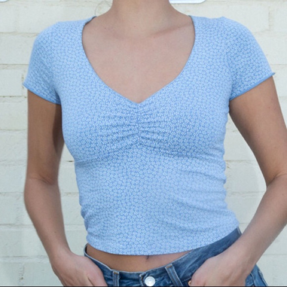 BLUE GINA BRANDY TOP